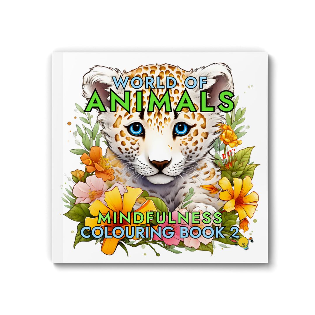 World of Animals Mindfulness Colouring Book 2