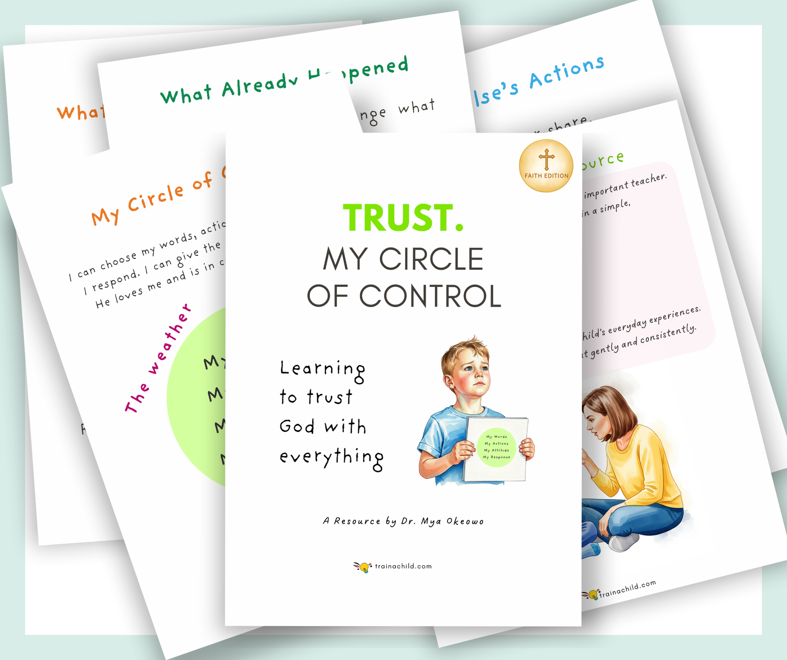 My Circle of Control | Early Years & SEN Emotional Wellbeing Resource (Faith Edition)