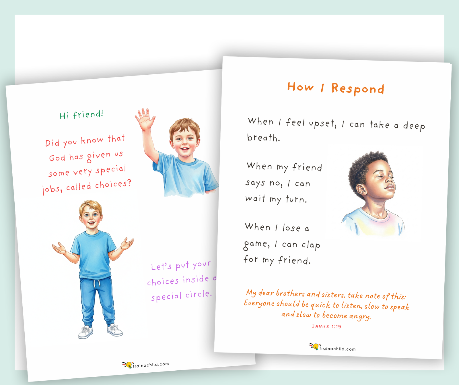 My Circle of Control | Early Years & SEN Emotional Wellbeing Resource (Faith Edition) - Image 4