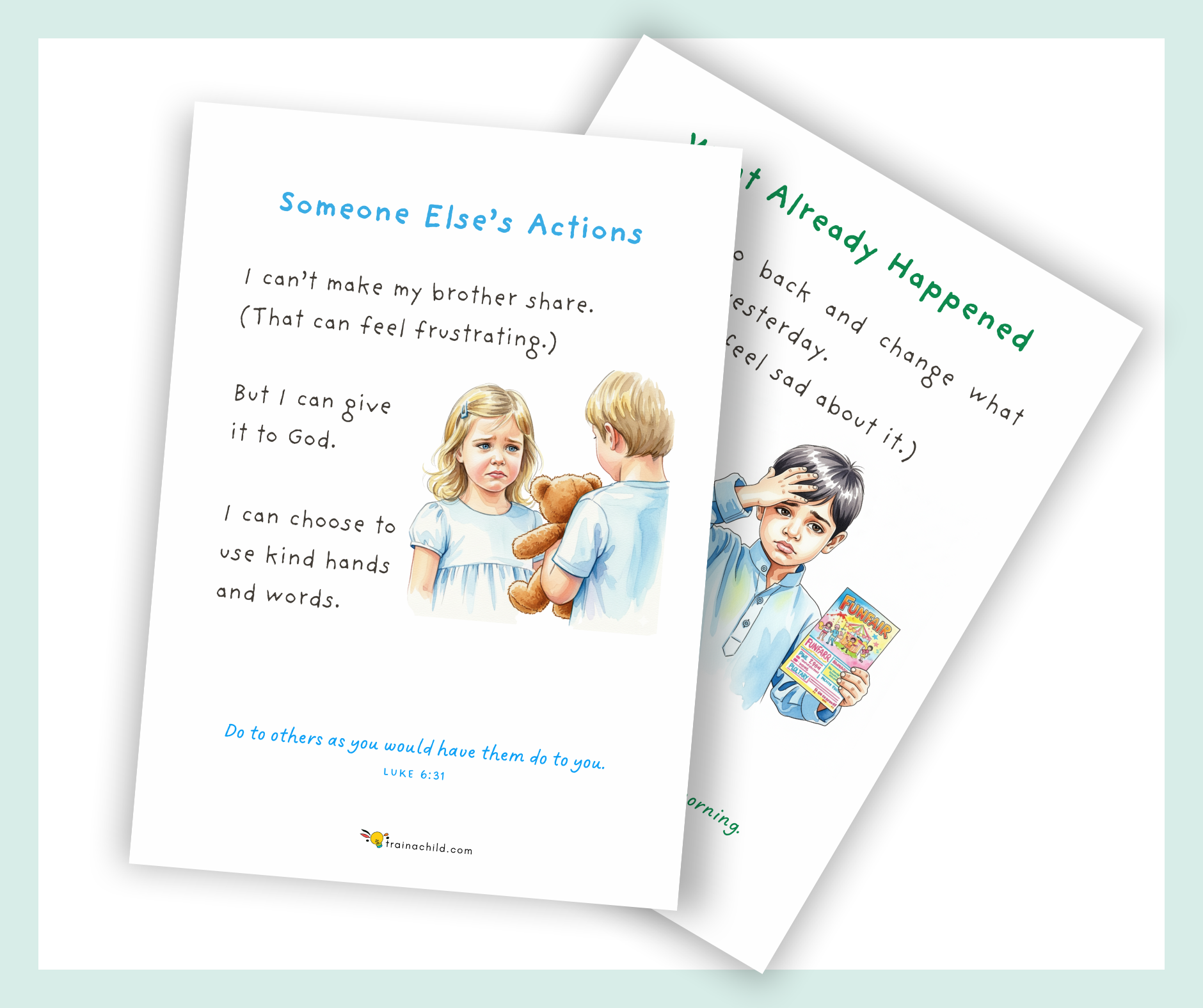 My Circle of Control | Early Years & SEN Emotional Wellbeing Resource (Faith Edition) - Image 2