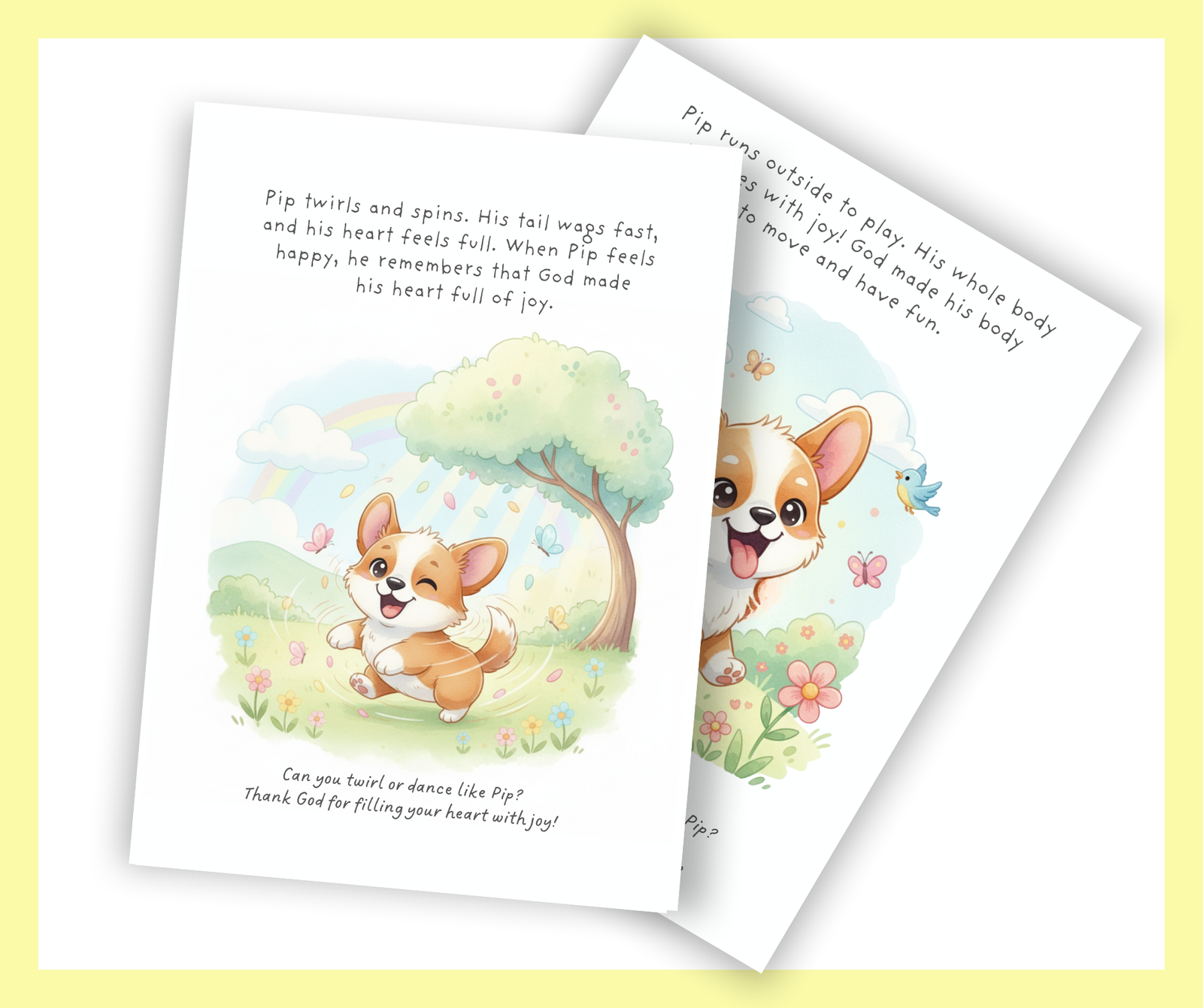 Pip The Pup Feels Happy – Christian Emotional Wellbeing Resource - Image 6