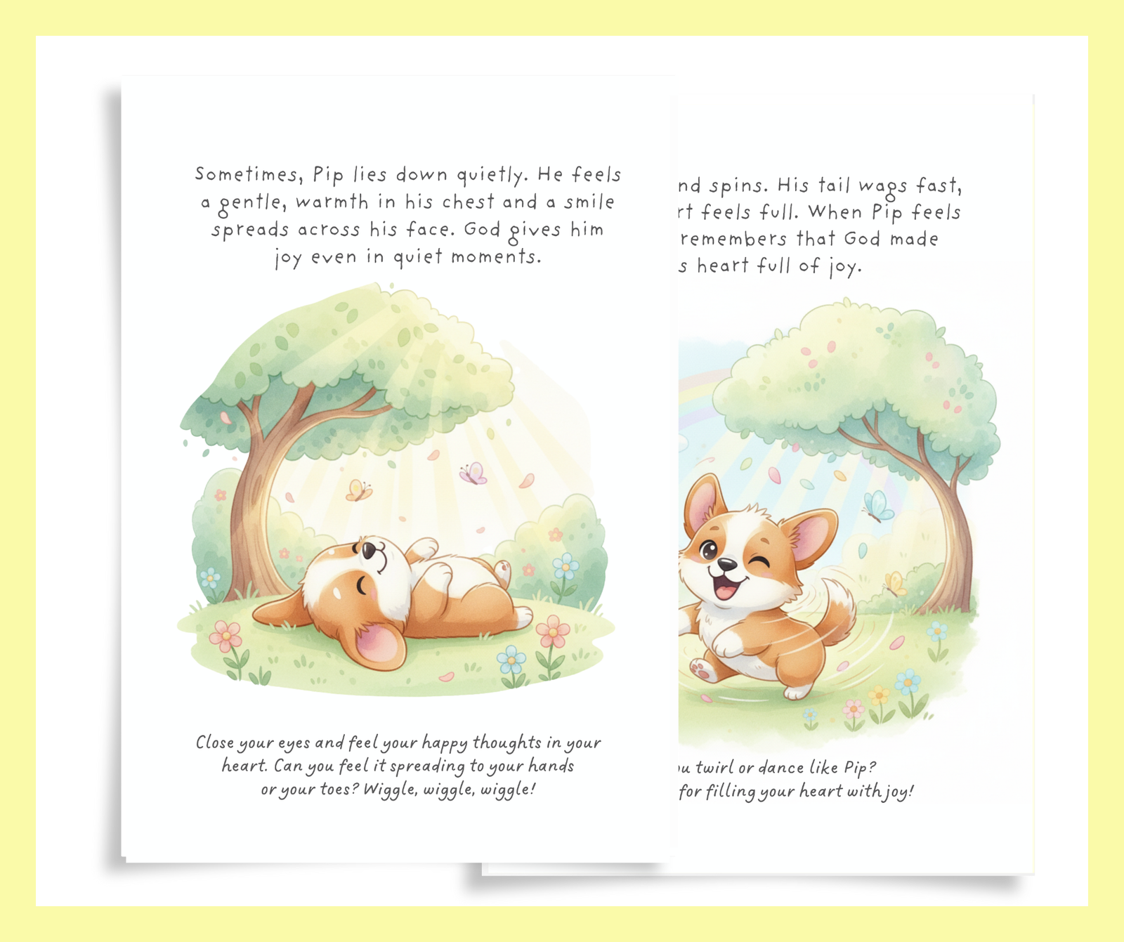 Pip The Pup Feels Happy – Christian Emotional Wellbeing Resource - Image 4