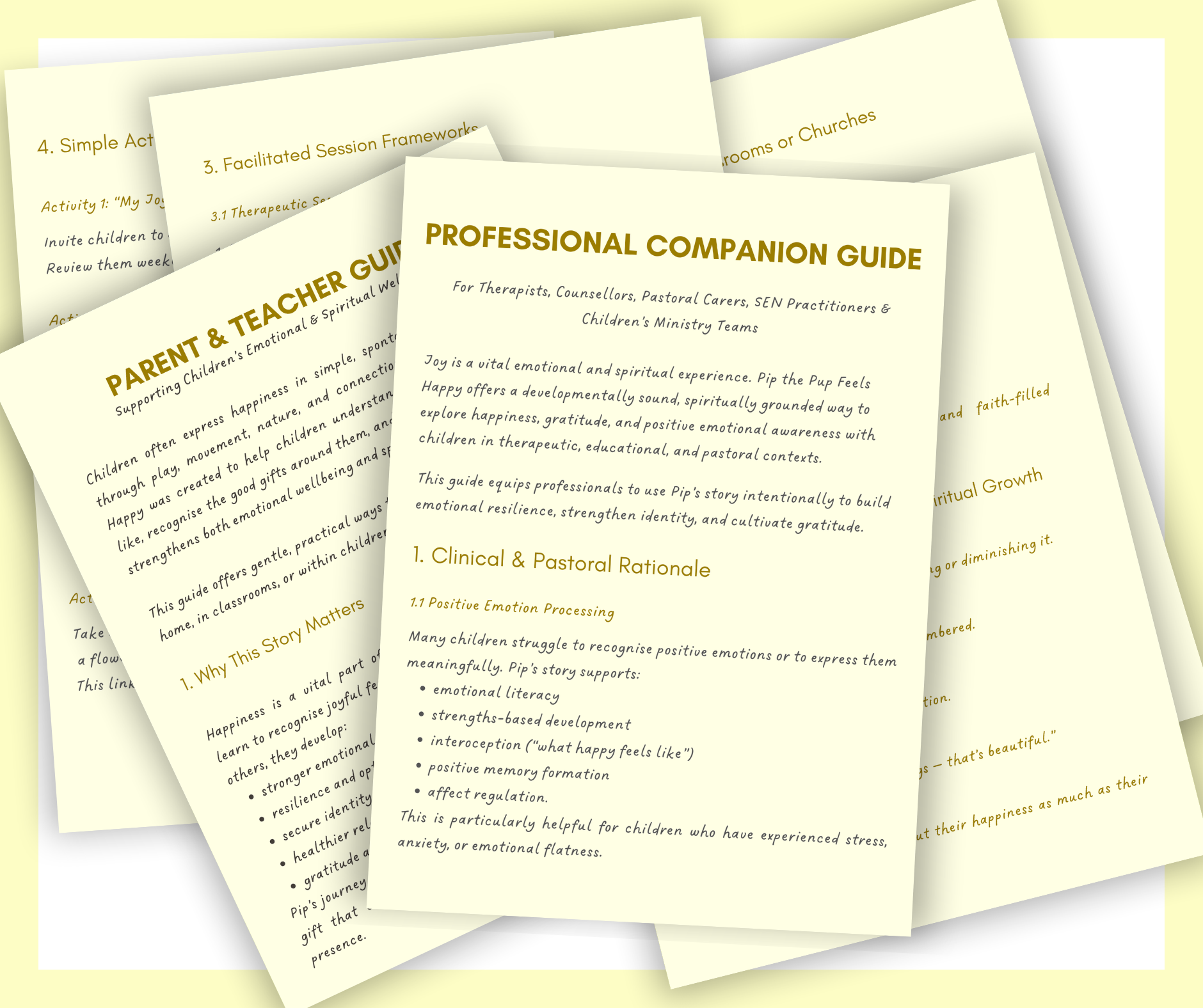 Pip The Pup Feels Happy – Christian Emotional Wellbeing Resource - Image 2