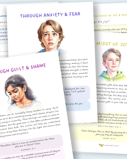 Emotions: My Feelings Journal: Navigating Emotions with God