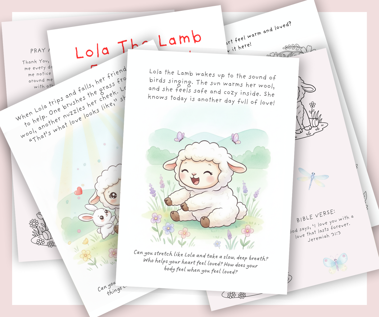 Lola the Lamb Feels Loved - Image 3