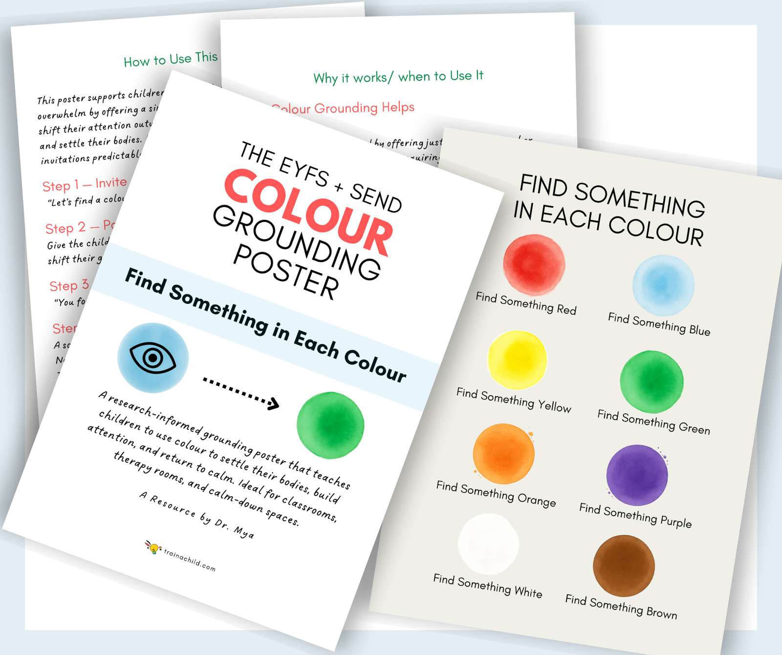 Find Something in Each Colour – Simple Grounding Poster (EYFS + SEND)
