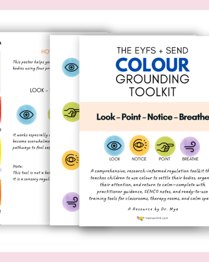The EYFS + SEND 4-Step Icon Colour Grounding Toolkit (Professional SENCO, Practitioner & Parent Pack)