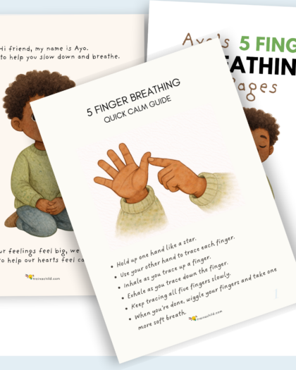 Ayo’s 5-Finger Breathing Pages