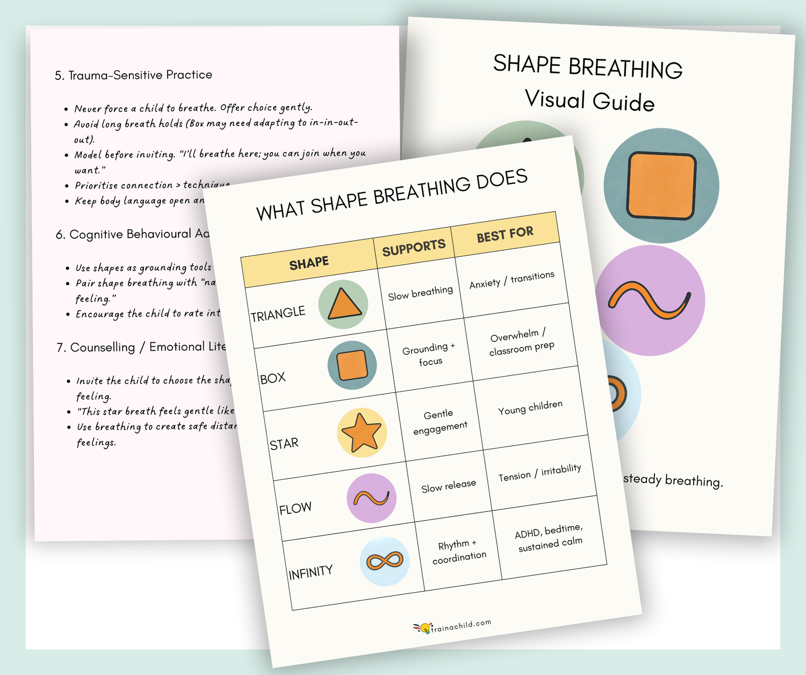 The Shape Breathing Calm Kit: A Parent & Professional Guide (Universal Edition) - Image 4