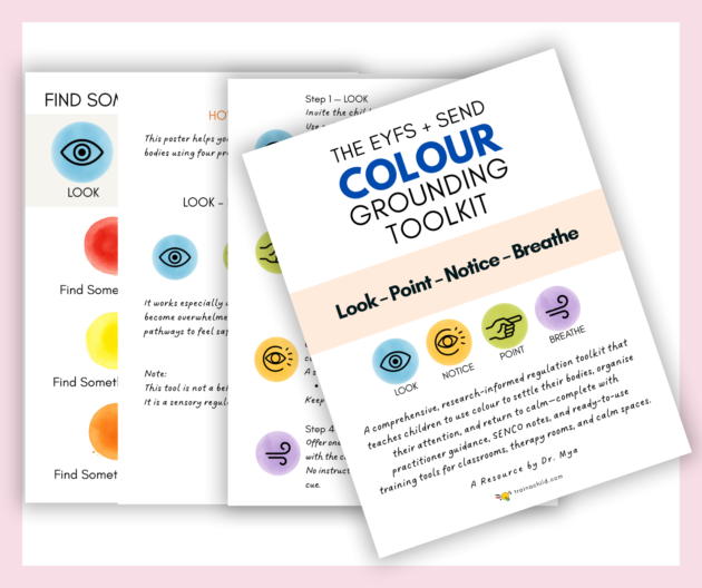 The EYFS + SEND 4-Step Icon Colour Grounding Toolkit (Professional ...