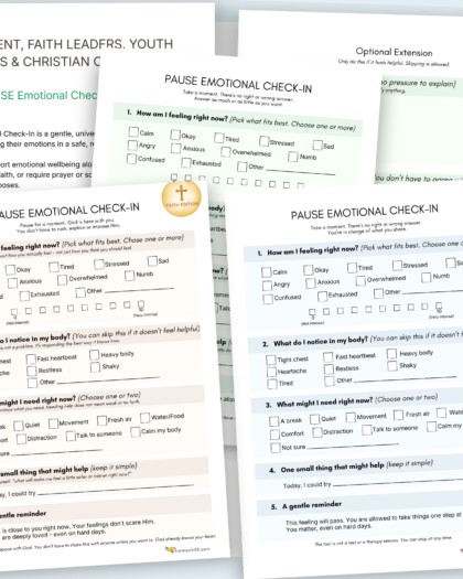PAUSE – A Teen Emotional Check-In (Faith Edition)