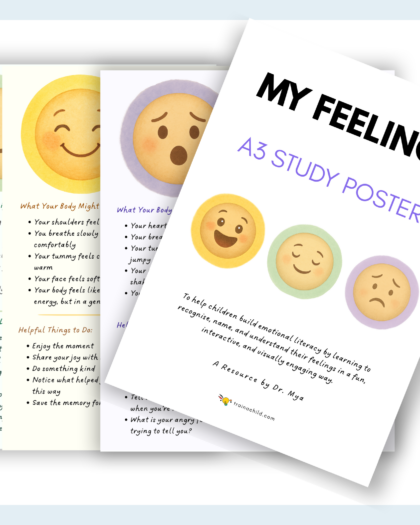My Feelings – A3 Emotion Posters (12-Poster Set)